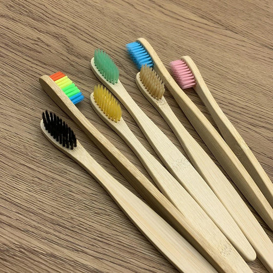 Biodegradable Bamboo Toothbrush - Eco - friendly | Cozyield