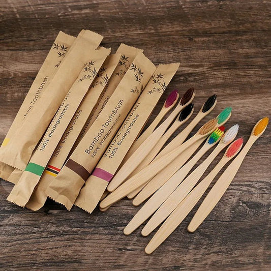 Eco Friendly Bamboo Toothbrushes - Eco - friendly | Cozyield