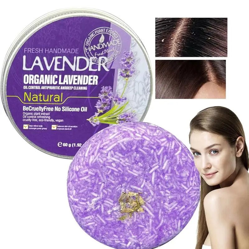 Organic Lavender Shampoo Bar - Eco - friendly | Cozyield