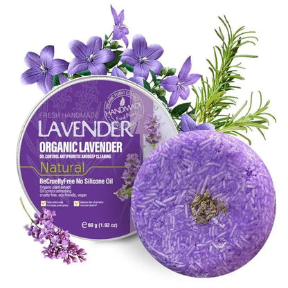 Organic Lavender Shampoo Bar - Eco - friendly | Cozyield