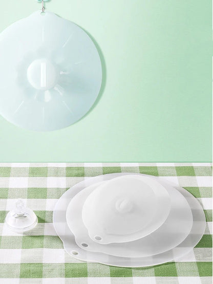 Set of 5 Silicone Microwave Bowl Cover - Eco - friendly | Cozyield