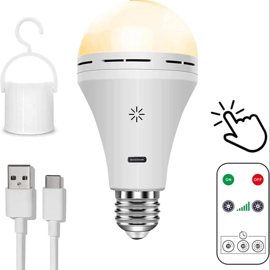 USB - C Rechargeable Light Bulb - Eco - friendly | Cozyield